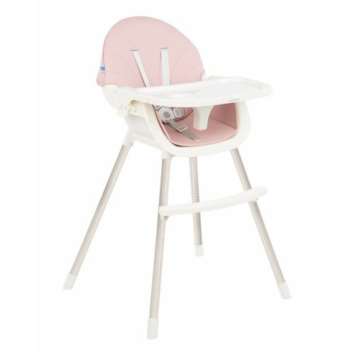 Kikkaboo etetõszék - 2in1 Nutri Steel  pink|3801004011354