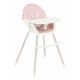 Kikkaboo etetõszék - 2in1 Nutri Steel  pink|3801004011354