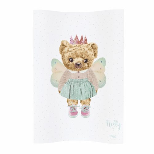 Ceba pelenkázó lap puha 2 oldalú 50x70cm COSY Fluffy Puffy  Nelly|5907672337241