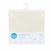 Ceba takaró pamut 90x90cm Waffle gofri creamy|5907672335605