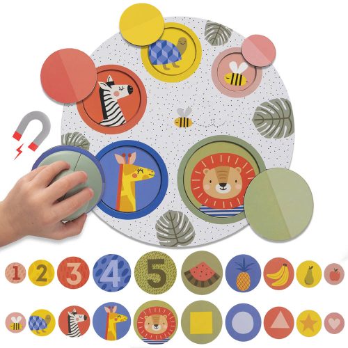 Taf Toys mágneses játék Magnetic Peek-A-Boo puzzle 12885|0605566128856