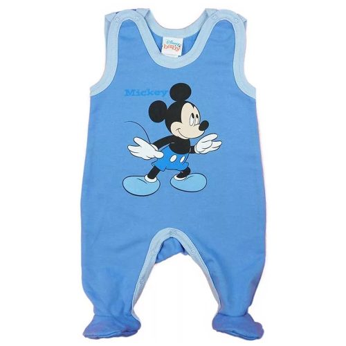 Bébi ujjatlan rugdalozó bolyhos Karcsi királykék Mickey 68|0024814901068