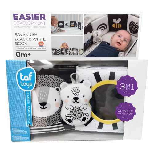 Taf Toys bébikönyv puha Szavanna 12875|0605566128757