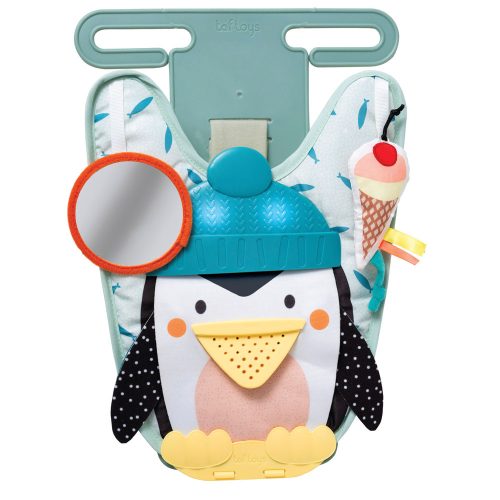 Taf Toys játék autóba Penguin Play and Kick Car Toy zenélõ pingvin 12955|0605566129556