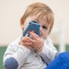 Nattou rágóka szilikon Mackó mama kék|5414673875387