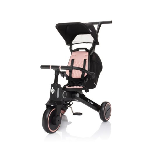 Zopa tricikli - X Trike tolókarral Quartz Pink|8595114448272
