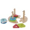 Zopa fa játék puzzle geometriai formák montessori|8595114452088