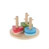 Zopa fa játék puzzle geometriai formák montessori|8595114452088