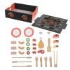 Zopa fa játék BBQ grill szett|8595114452101