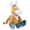 Nattou foglalkoztató játék plüss 45cm Felix and Leo - Felix, a szamár|5414673595285