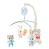 Baby Mix zenélõ-forgó elektromos Maci és nyuszi|8596164112311