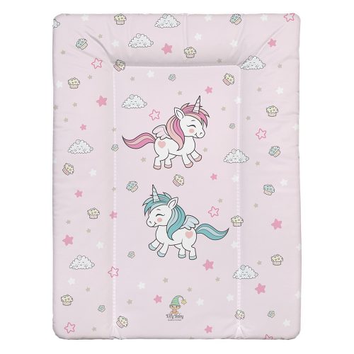 Color pelenkázó lap puha kicsi 70x50cm Unikornis rózsa|5999574061621