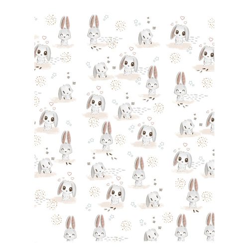Color pelenkázó lap sík 70x50cm Nyuszik tapéta|5999574063748