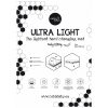 Ceba pelenkázó lap merev 2 oldalú 50x70cm ULTRA LIGHT Nyuszi alszik|5907672341934