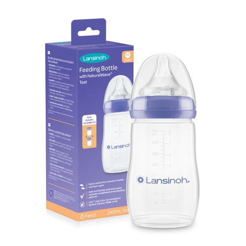 Lansinoh cumisüveg 240ml tetõvel|5060420234046