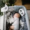 BabyOno babatakaró bambusz kötött 75x100cm szürke 1478/02|5901435415412