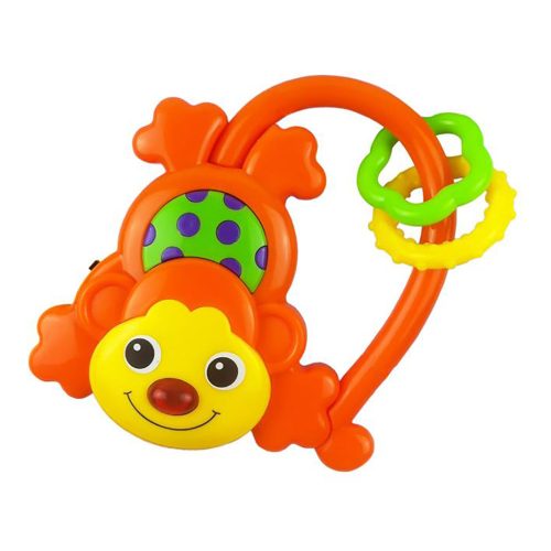 Baby Mix csörgõ majmocska narancssárga|5904378865900