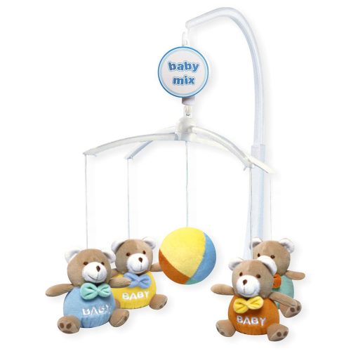 Baby Mix zenélõ-forgó Macik pasztell|5907734746097