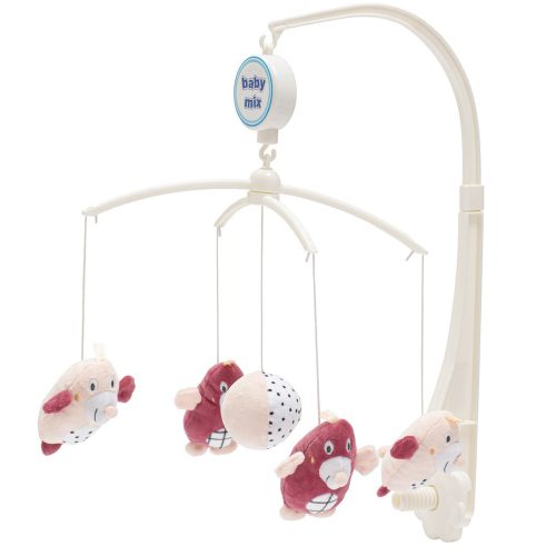 Baby Mix zenélõ-forgó vakondok rózsaszín|8596164134757