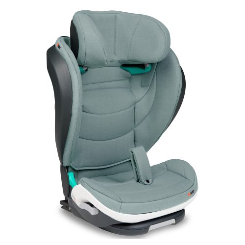 BeSafe gyerekülés iZi Flex FIX 2 i-Size ISOfix 100-150 cm Sea Green Mélange|7072754021245