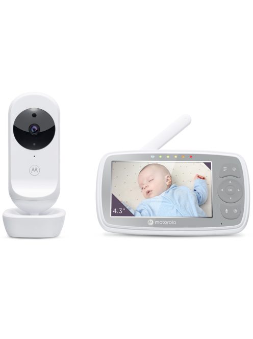 Motorola bébiõr kamerás CONNECT WIFI 4,3inch színes kijelzõvel, kamerával és okostelefon applikációval VM44