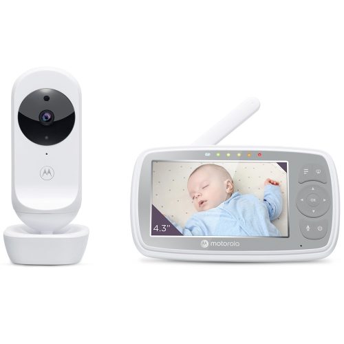 Motorola bébiõr kamerás CONNECT WIFI 4,3inch színes kijelzõvel, kamerával és okostelefon applikációval VM44|5055374710210