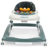 Baby Mix bébikomp kormánykerékkel szilikon kerekek zöld|8596164134351