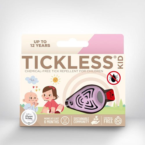 Tickless Kid ultrahangos kullancsriasztó babáknak és kisgyerekeknek Pink|5999566450013