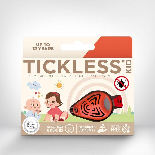 Tickless Kid ultrahangos kullancsriasztó babáknak és kisgyerekeknek Orange|5999566450679