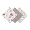 BabyOno textilpelenka színes 3db szürke 348/10|5901435415764