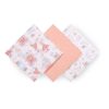 BabyOno textilpelenka színes 3db rózsaszín 348/11|5901435415771