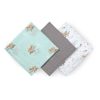 BabyOno textilpelenka színes 3db bambusz szürke 397/10|5901435415733