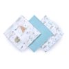 BabyOno textilpelenka színes 3db bambusz világoskék 397/12|5901435415757