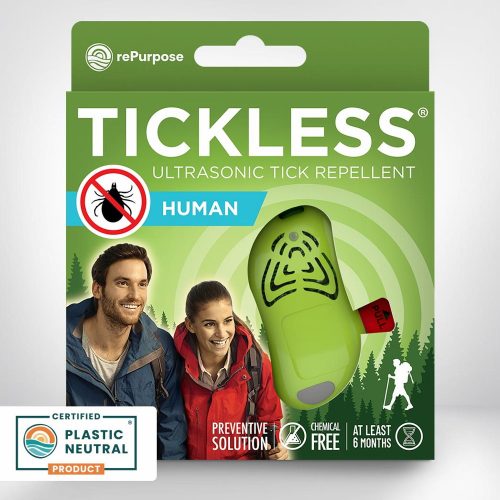Tickless Human kullancsriasztó ultrahangos kikapcsolható  zöld|5999566450020