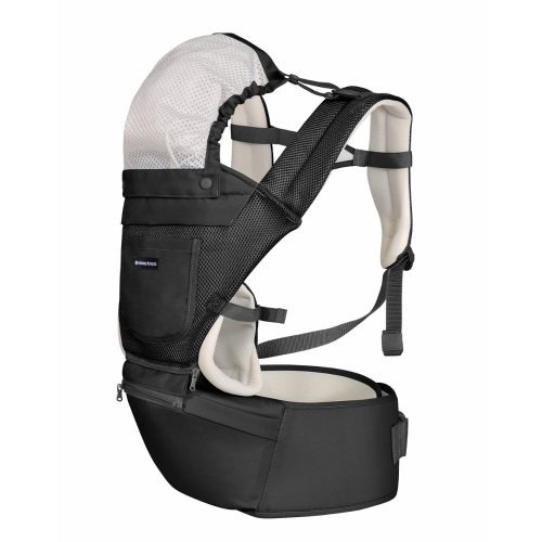 Kikkaboo kenguru 3in1 csípõüléses 5 hónapos kortól Chloe mesh fekete|3800171209786