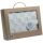 Gamberritos takaró plüss/sherpa kockás 80x110cm bézs 10760|8432443667724