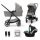 Kinderkraft babakocsi többfunkciós NEWLY 3in1 MINK PRO szürke|5902533923434