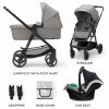 Kinderkraft babakocsi többfunkciós NEWLY 3in1 MINK PRO szürke|5902533923434