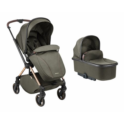 Kikkaboo babakocsi 2in1 átfordítható tolókarral Lanah army green|3800171204248