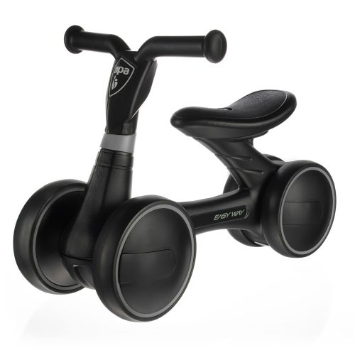 Zopa futóbicikli Easy-Way duplakerekû Race szürke|8595114405930