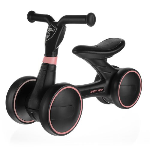 Zopa futóbicikli Easy-Way duplakerekû Race Pink|8595114406005