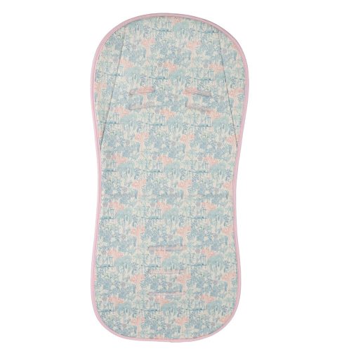 Zopa ülésbetét babakocsiba légáteresztõ Breeze Jungle pink|8595114456017