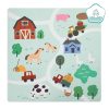 Fillikid szivacspuzzle szõnyeg Farm 93x93cm 6db 3307-01|9120129919012