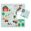 Fillikid szivacspuzzle szõnyeg Farm 93x93cm 6db 3307-01|9120129919012