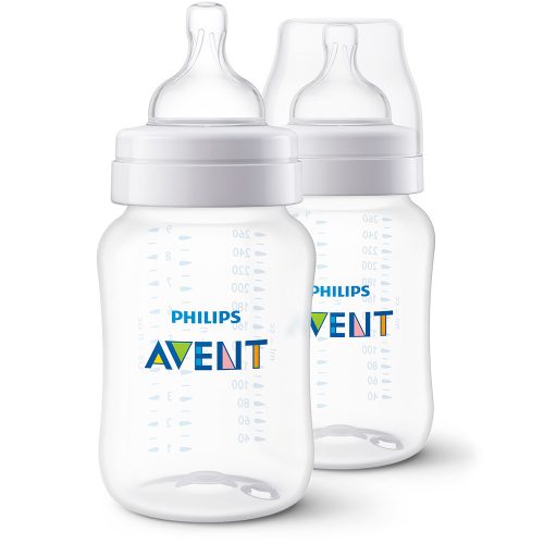 Philips AVENT cumisüveg Anti-colic 260ml 1hó 2db-os|8710103996743