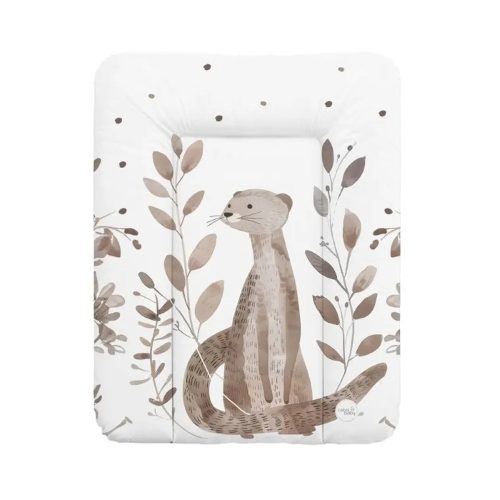 Ceba pelenkázó lap puha kicsi 50x70cm BASIC  Clever Otter|5907672345277
