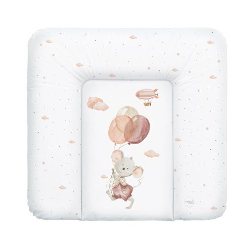 Ceba pelenkázó lap puha 75x72cm Basic Mouse|5907672342597