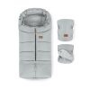 Petite and Mars Téli szett Jibot 3in1 bundazsák és kézmelegítõ kesztyû babakocsira Jasie Quiet Grey|8596202014331