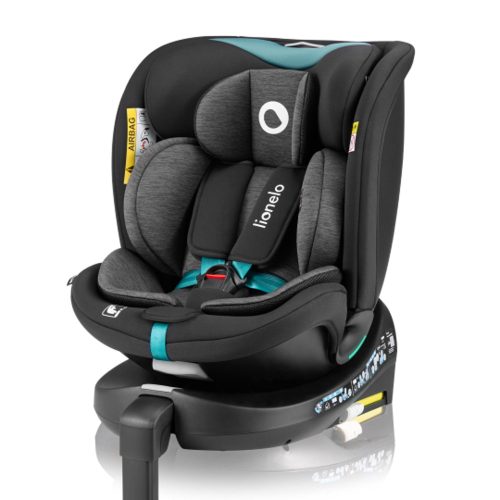 Lionelo gyerekülés Navy i-Size Isofix 360 fok 40-150 cm türkiz|5903771719759