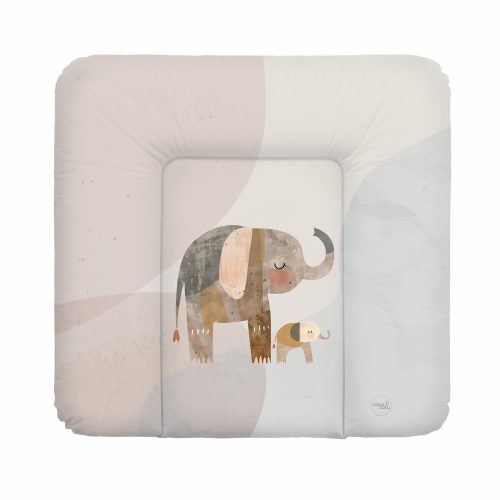 Ceba pelenkázó lap puha 75x72cm Basic Elephant|5907672345383